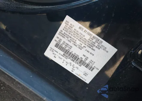 2021 Ford Ecosport S из США, поврежденный, VIN MAJ6S3FL8MC429730